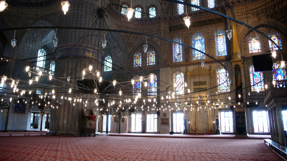 blau moschee istanbul turkei