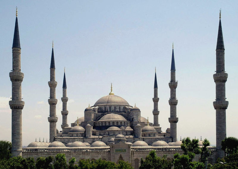 Sultan Ahmed moschee Istanbul turkei