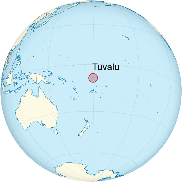 Wo ist Tuvalu in der Welt
