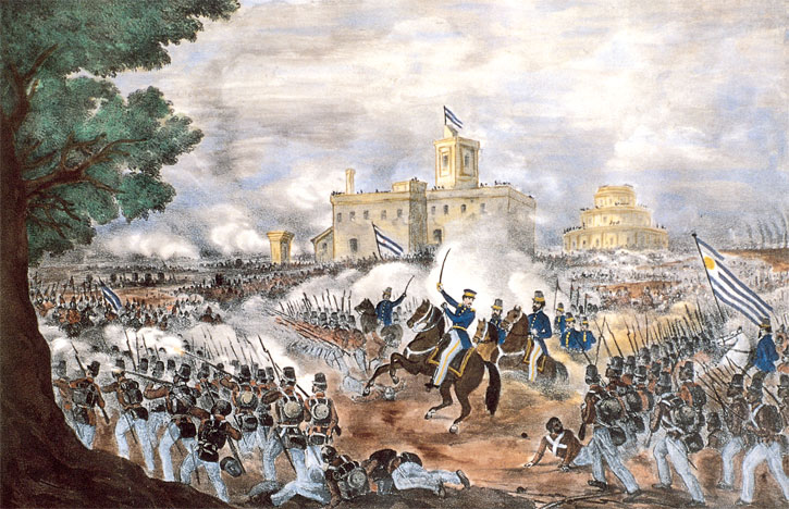 Caseros Uruguay 1852
