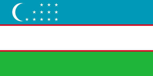 Usbekistan Flagge