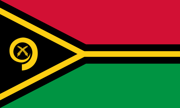 Vanuatu Flagge