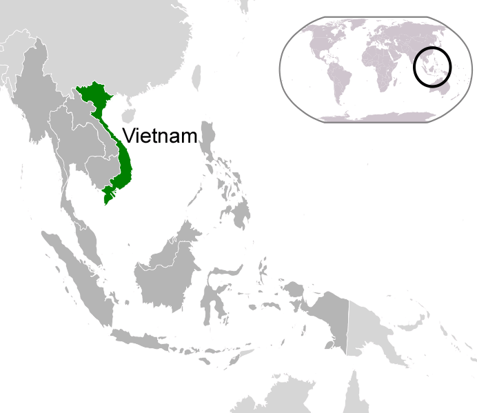 wo ist Vietnam
