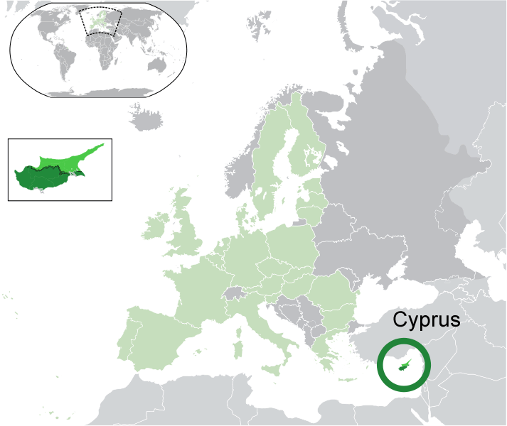 Wo ist Zypern in der Welt