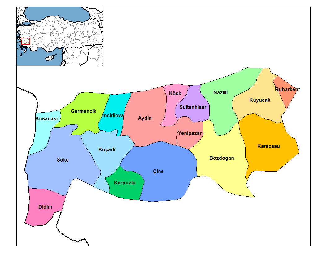 Yenipazar Karte, Aydin