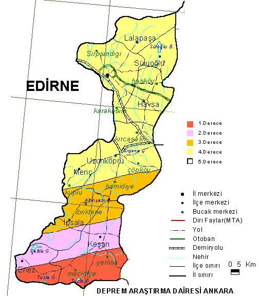 Ipsala Karte, Edirne