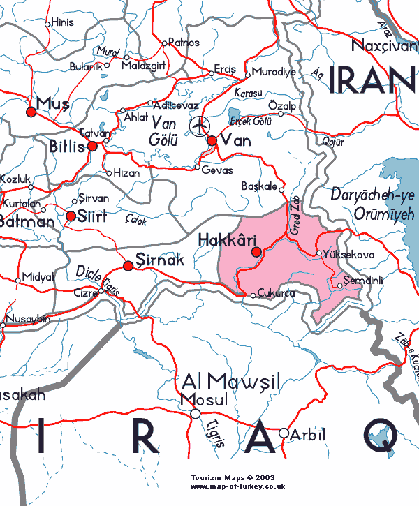 Yuksekova Karte, Hakkari