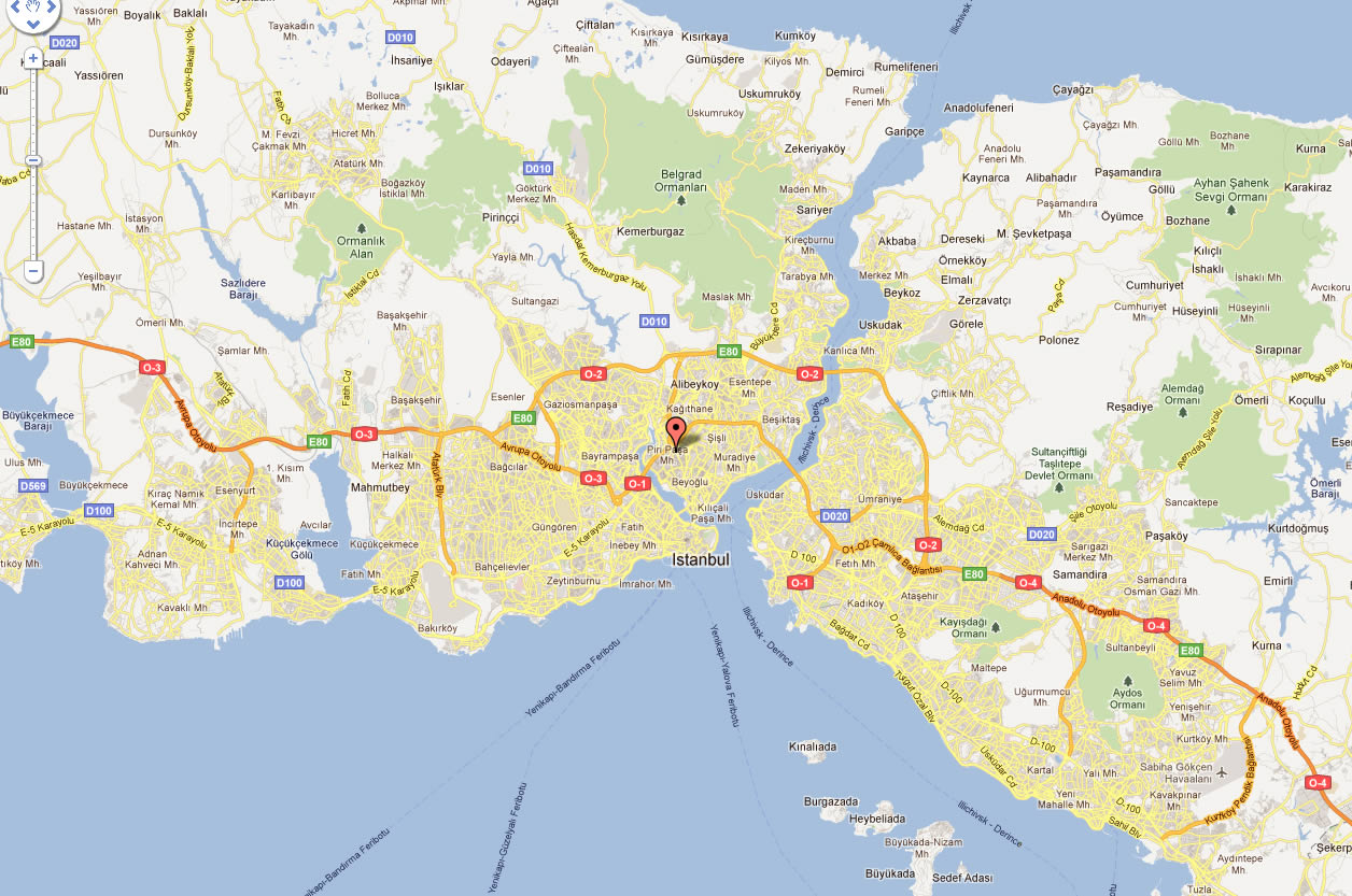Bakirkoy Karte, Istanbul