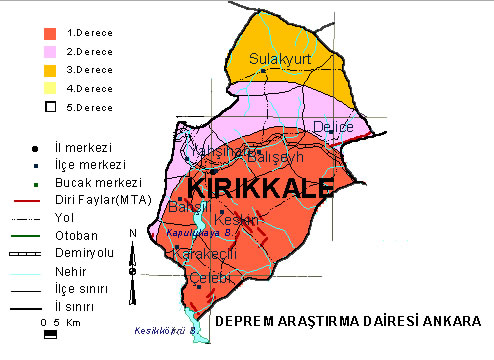 Yahsihan Karte, Kirikkale