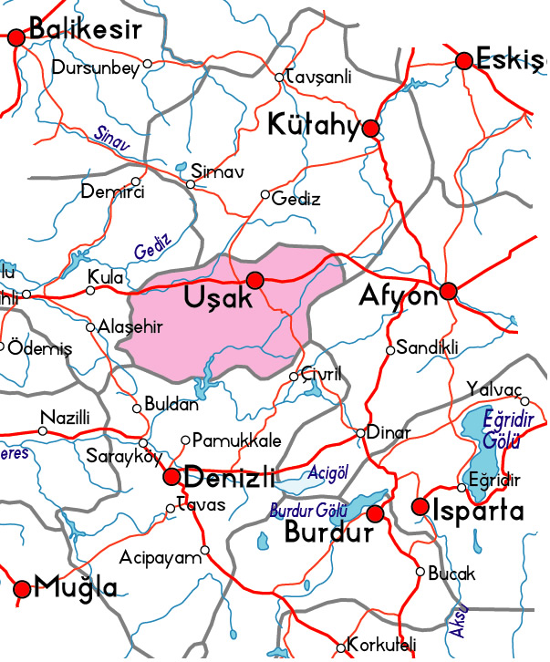 Esme Karte, Usak