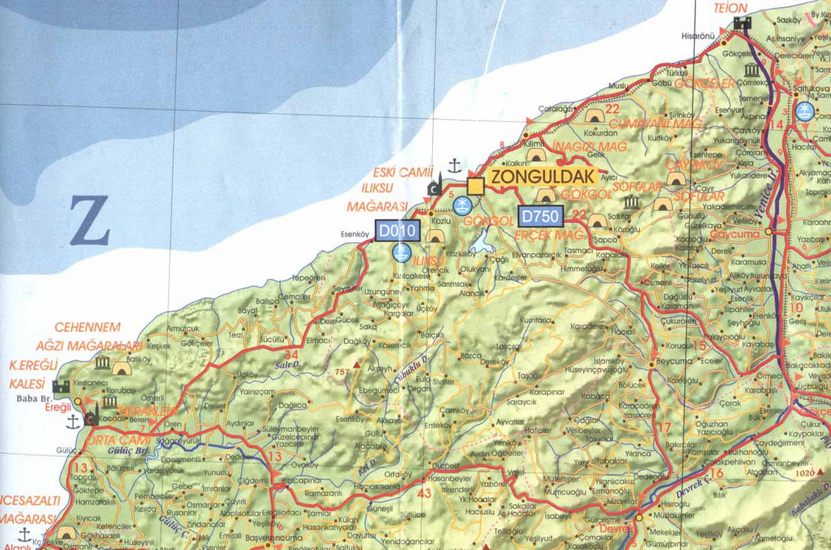 Karabuk Karte, Zonguldak
