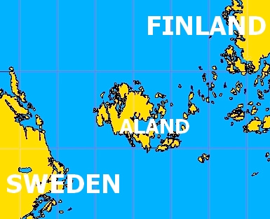 aland inseln karte schweden finnland