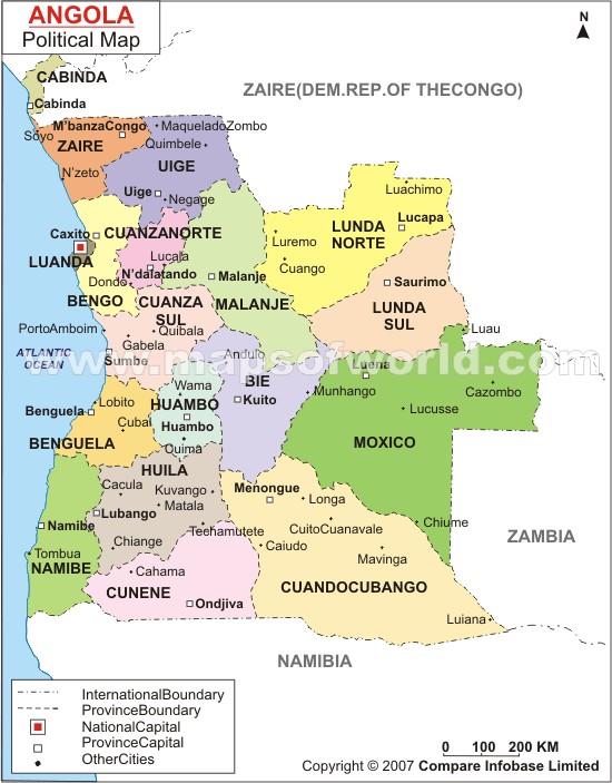 angola karte