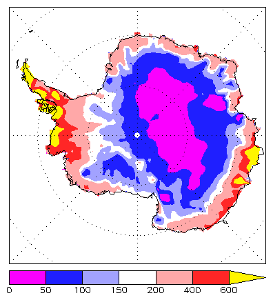 antarktika jahrlich fallung karte