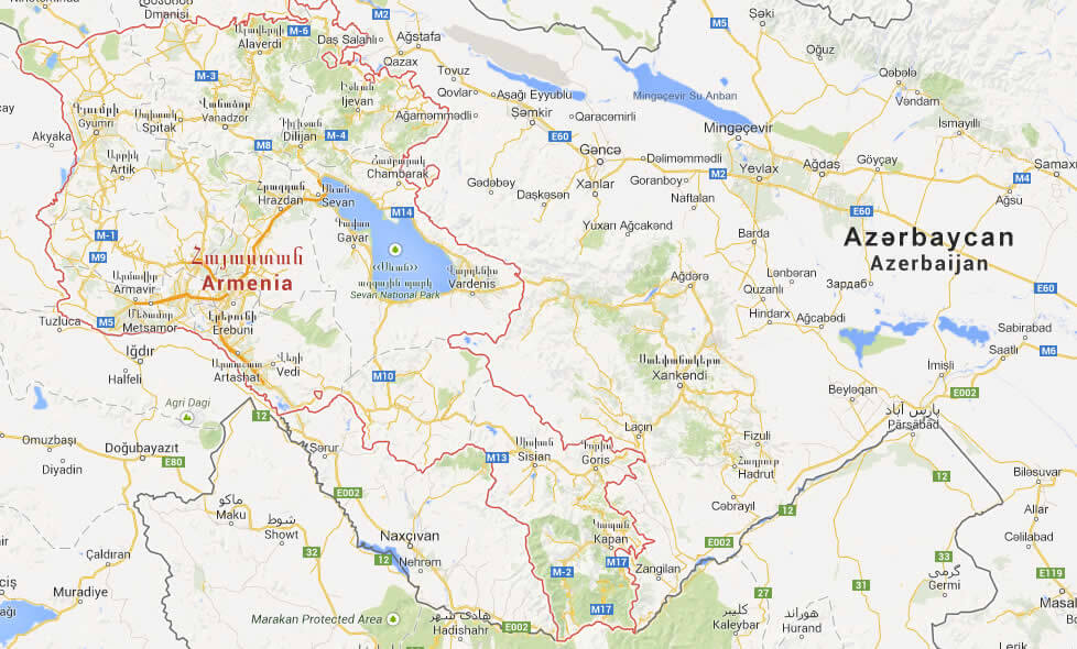 armenien google karte