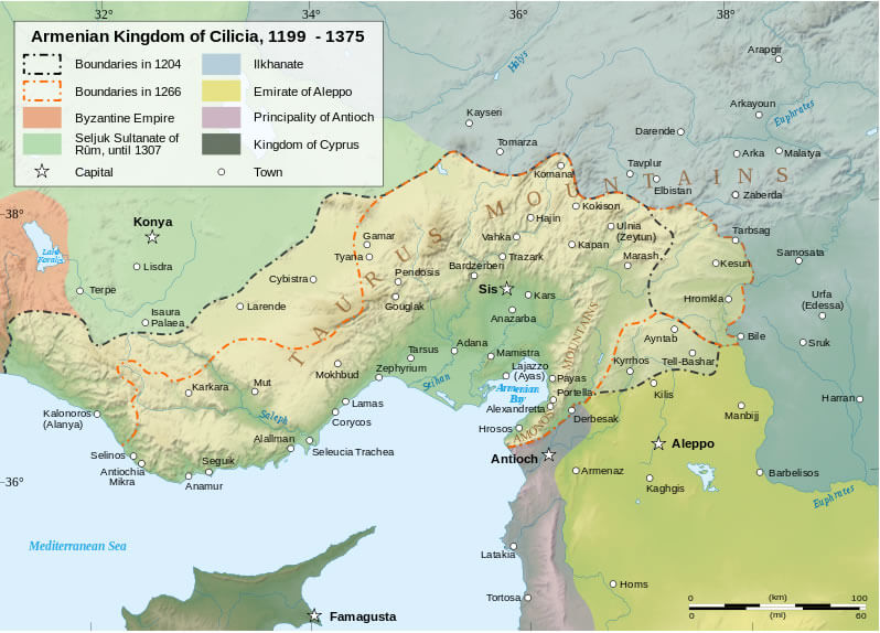 armenisch konigreich von cilicia 1199 1375