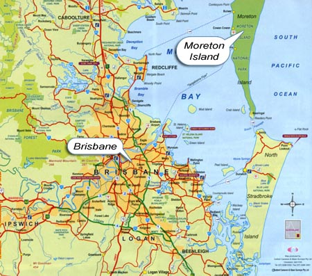 Brisbane karte