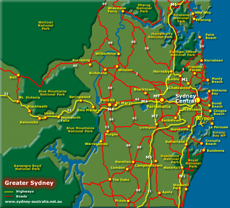 greater sydney karte