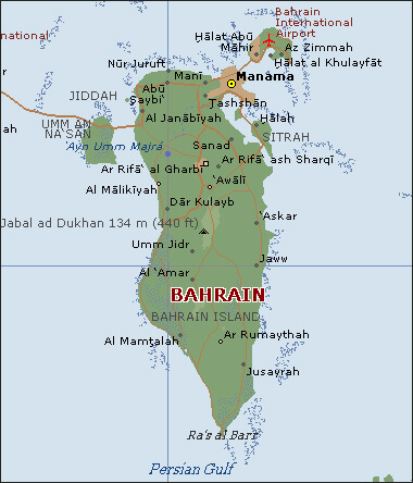 karte bahrein