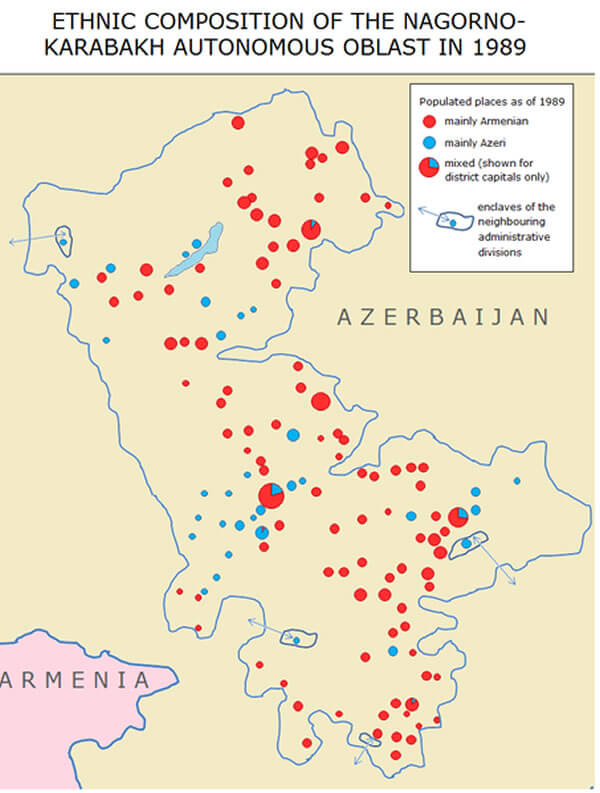 ethnic berg karabach soviet era karte