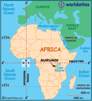 burundi karte afrika