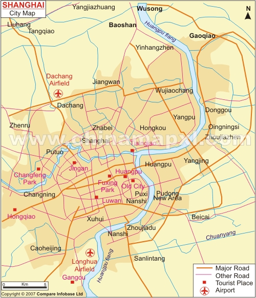 Старый город шанхай карта
