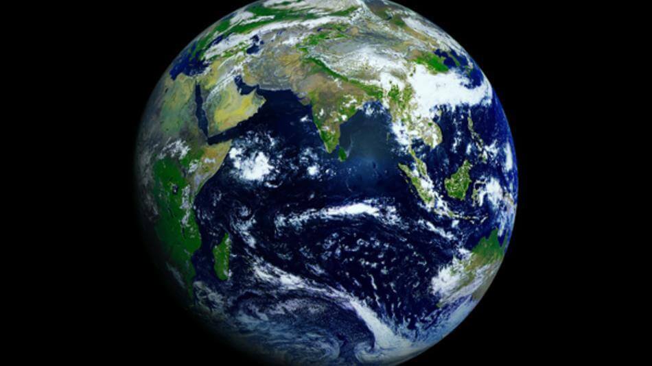 erde asien indien ozean satellit bild