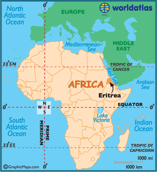 eritrea karte