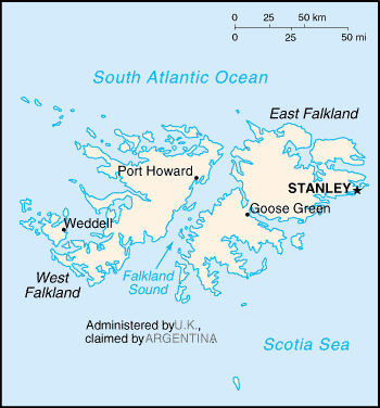 falkland inseln karte 2005