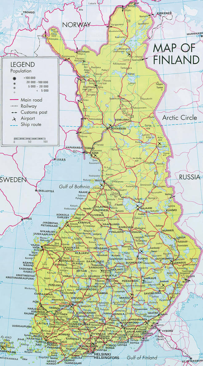 finnland karte big