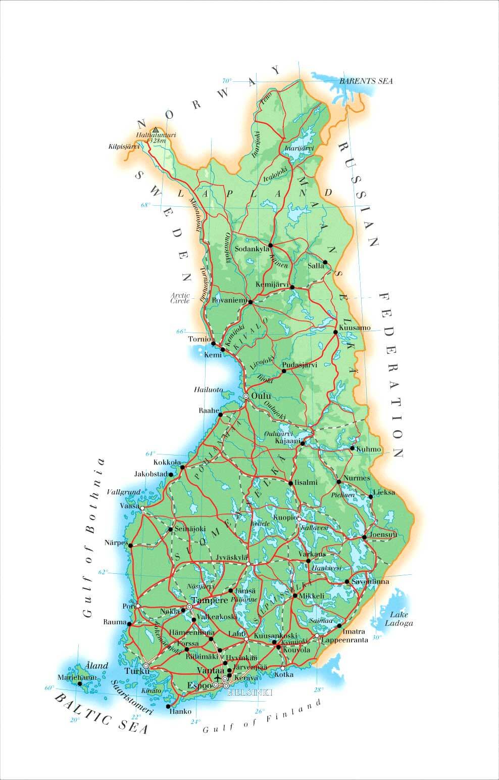 karte finnland