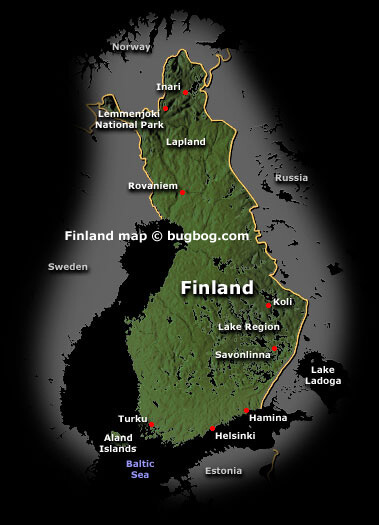satellit finnland karte