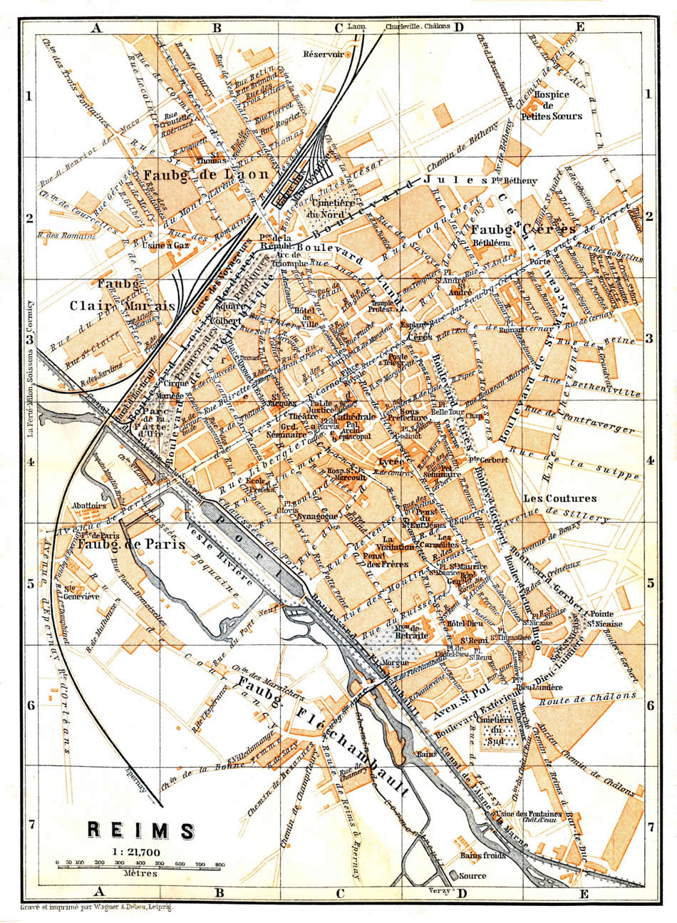 Reims karte 1899
