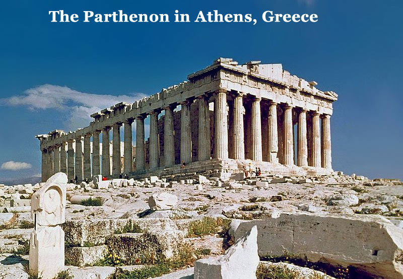 Parthenon im Athens griechenland
