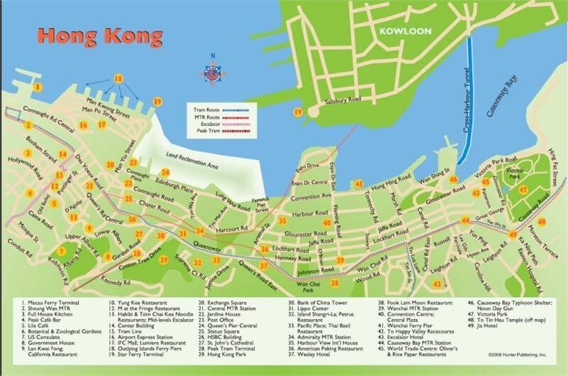 hong kong stadt center karte