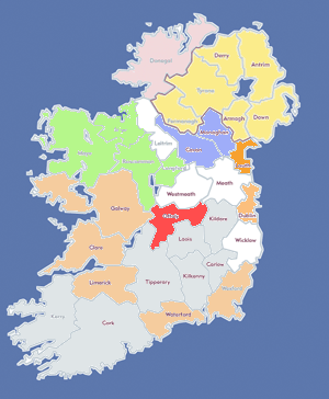 Drogheda irland karte