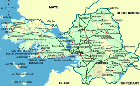 Galway Regional karte