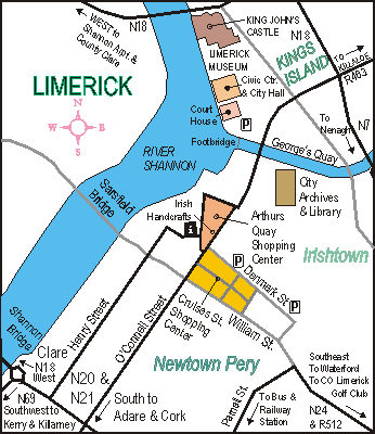 Limerick karte
