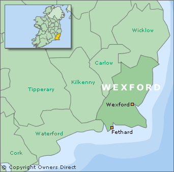 Wexford karte irland