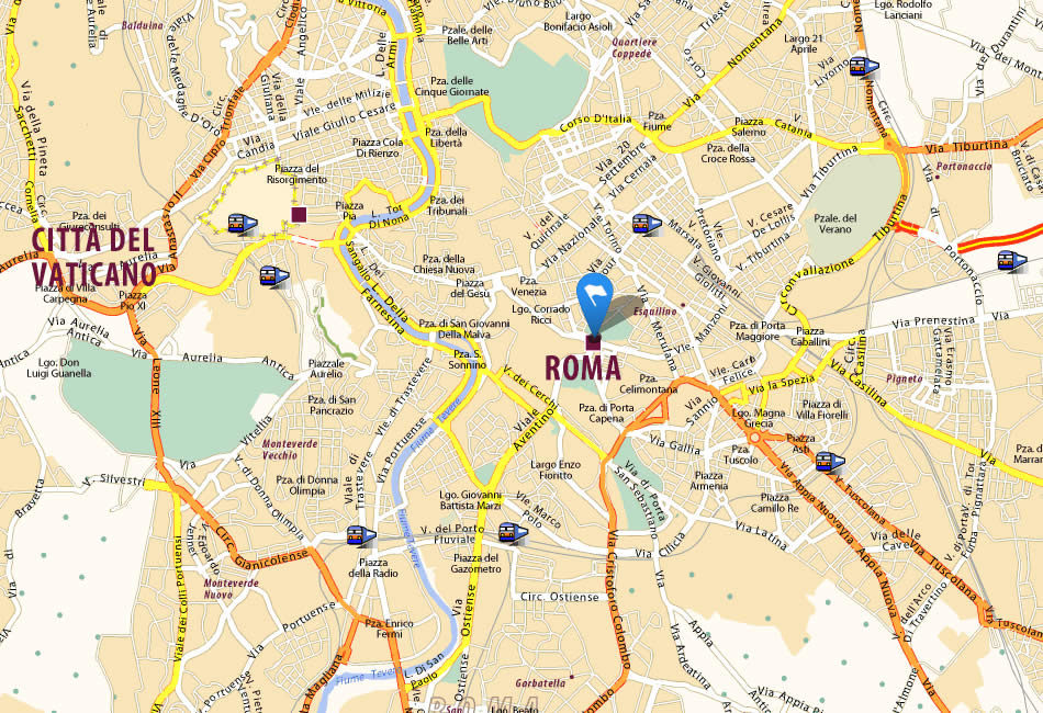 rome karte