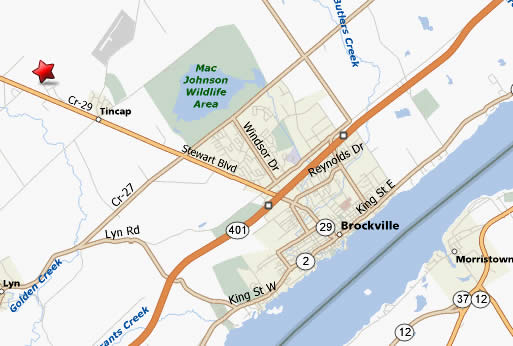 karte von brockville