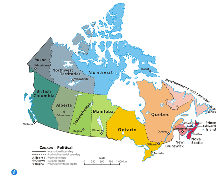 kanada territorial grenze karte