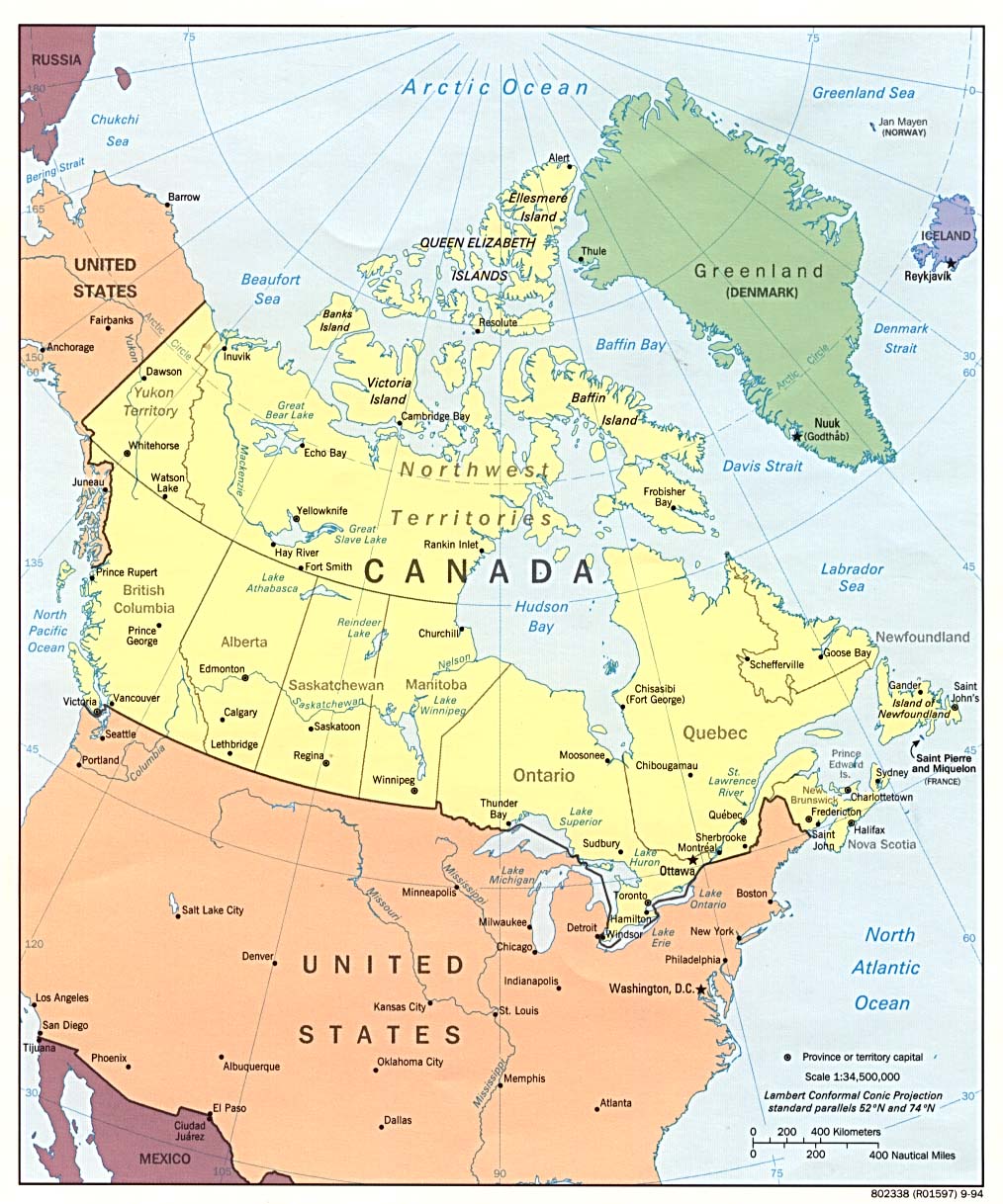 kanada Prince Albert karte