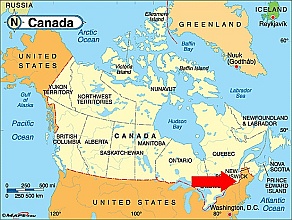 Saint Hyacinthe karte kanada
