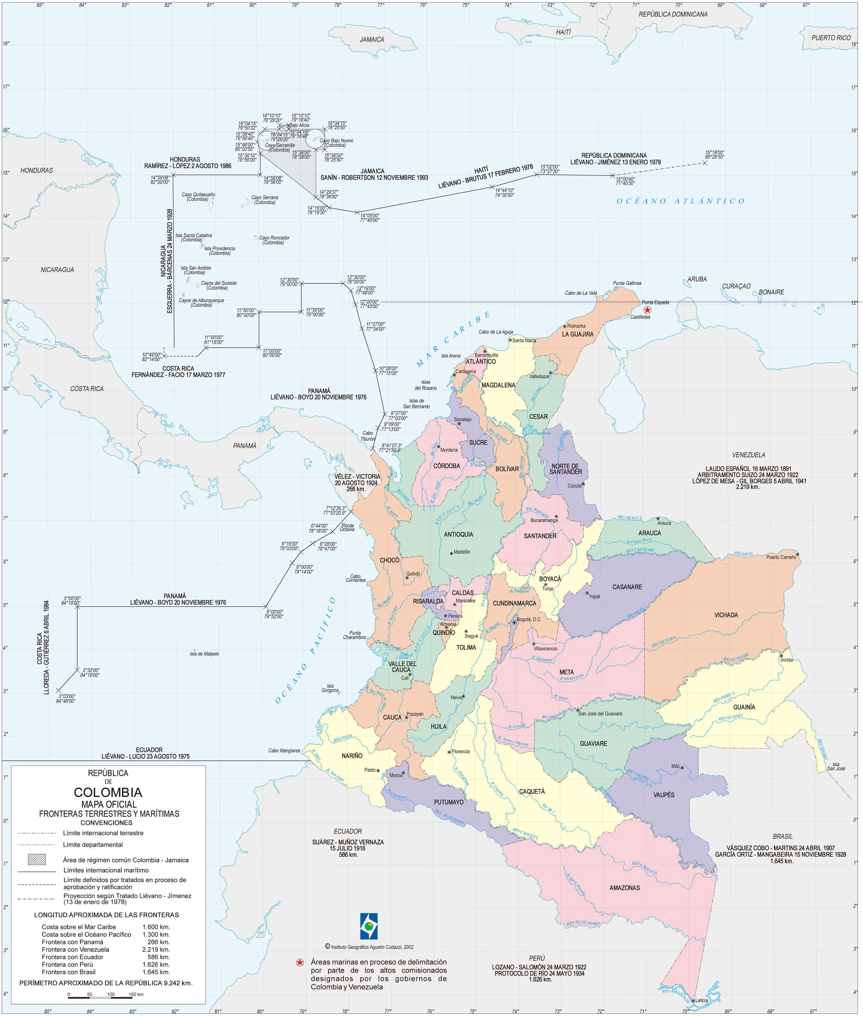 kolumbien karte 2002