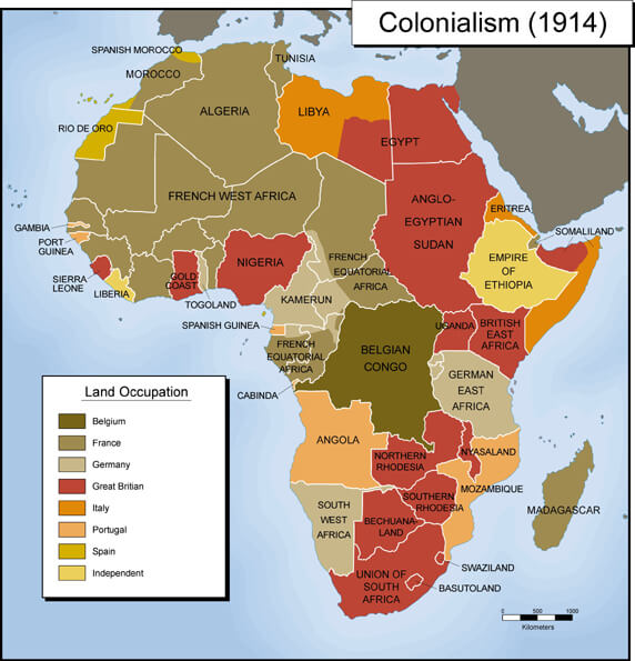 kolonialism karte 1914 liberia