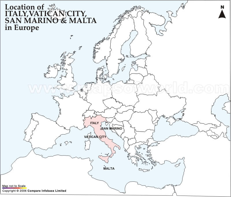 malta karte italien europa
