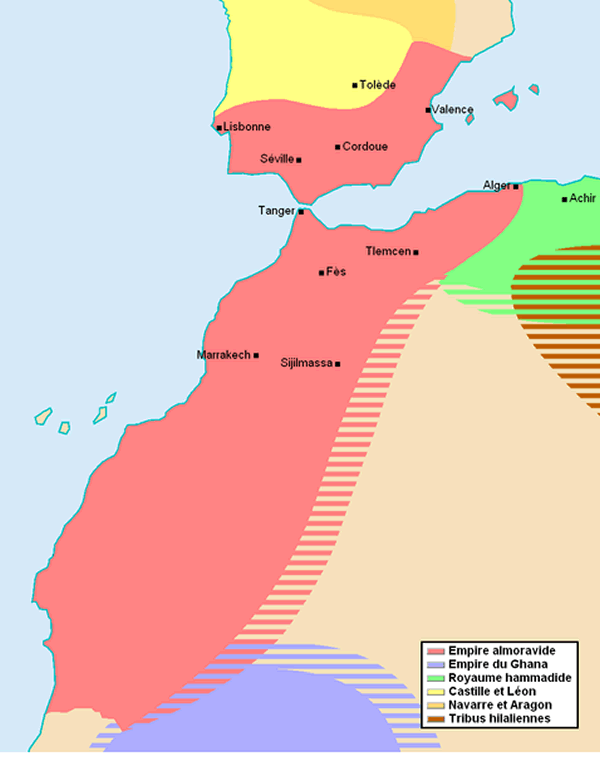 marokko reich karte 1120