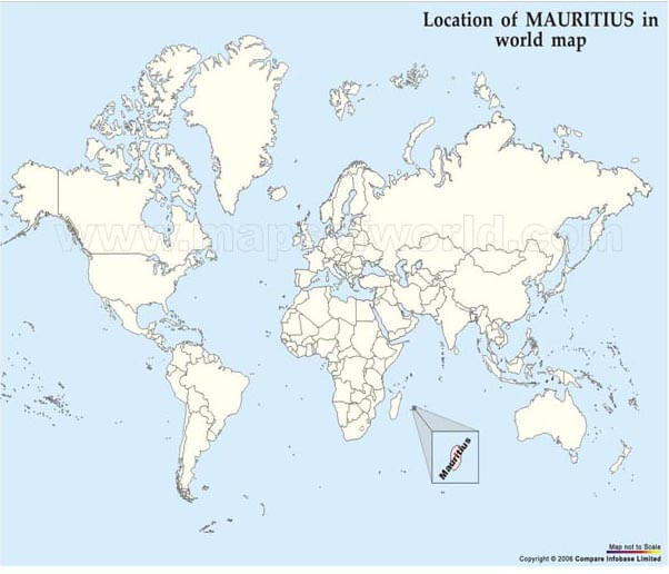 mauritius lage karte welt