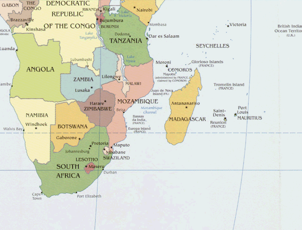 mayotte karte afrika